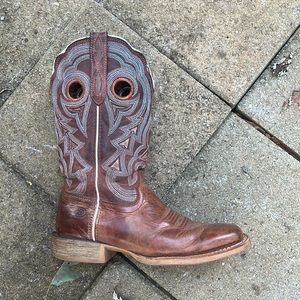 Durango DR0420 brown size 9 square toe boots